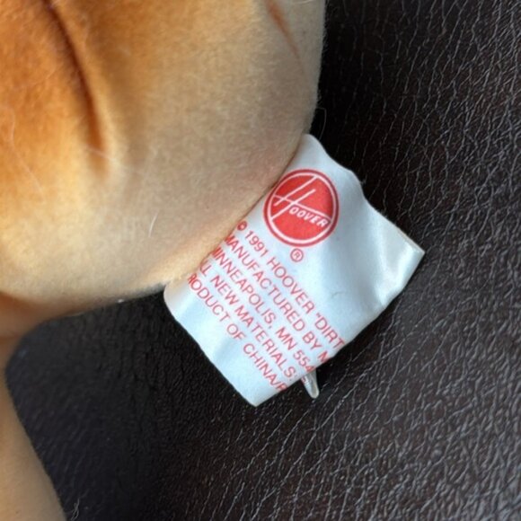 1991 Hoover Vacuum Dirt Beastie Plush Tags Attached 12" RARE Alien - Picture 8 of 8